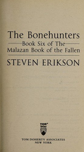 Cover of The Bonehunters