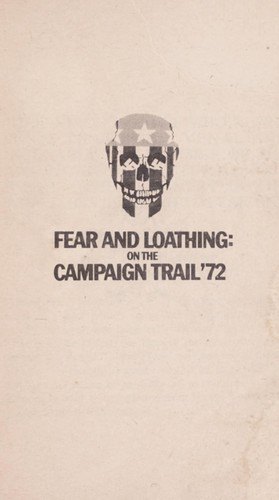 Cover of Fear and loathing on the campaign trail '72