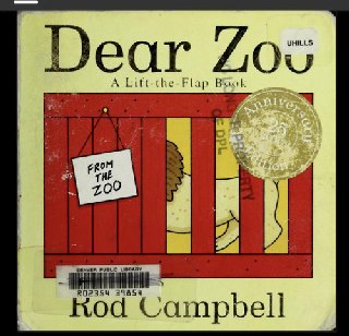 Cover of Dear Zoo
